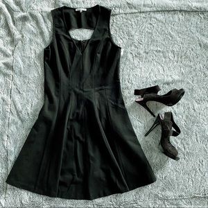 Rebecca Minkoff Black Sleveless Keyhole Back Dress